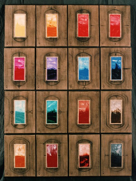 Pigment Views - 16 separate landscapes